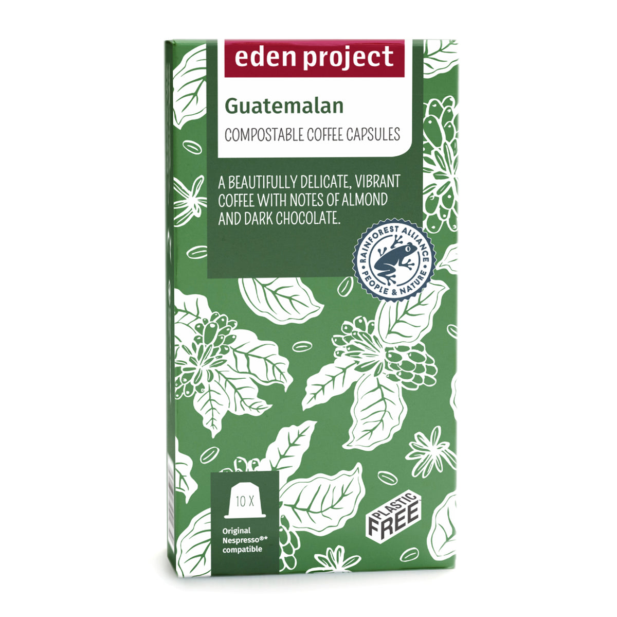 Guatemalan Eden Project Nespresso Coffee Pods – Fresh Coffee
