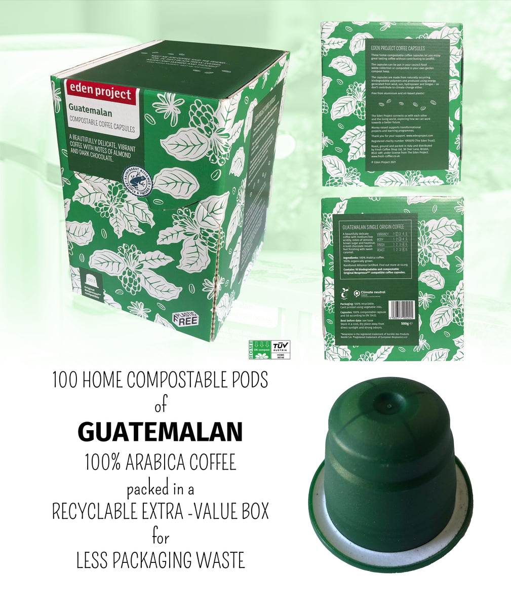Origin Selection Eden Project Nespresso Pods - Rainforest Alliance – Fresh Coffee